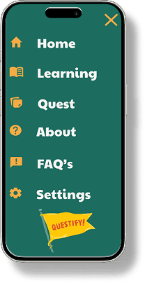 questify side menu screen